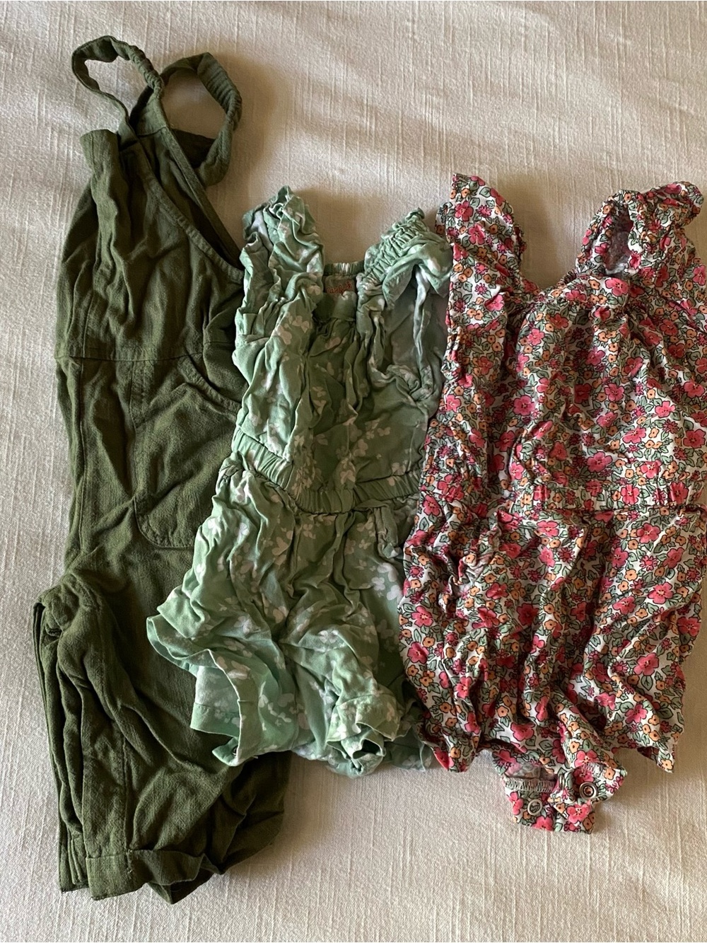 Cat & Jack Toddler Romper Bundle